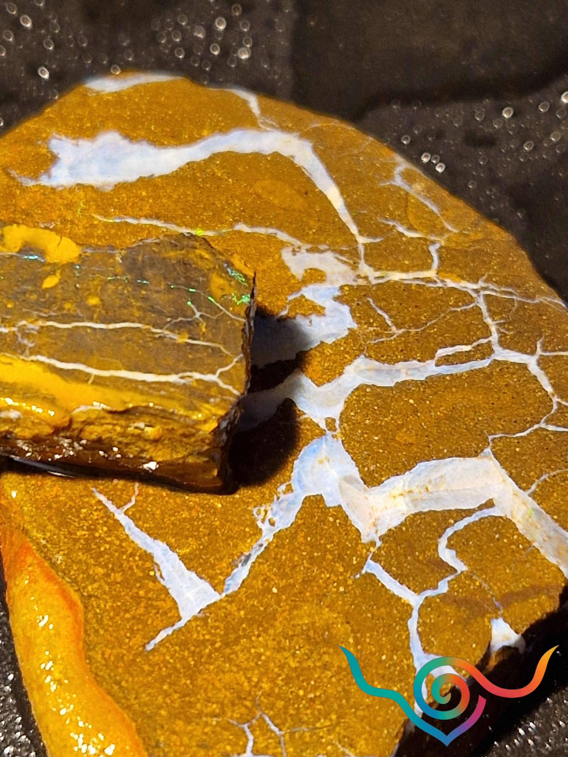 Partij Ruwe Boulder Matrix Opaal 1