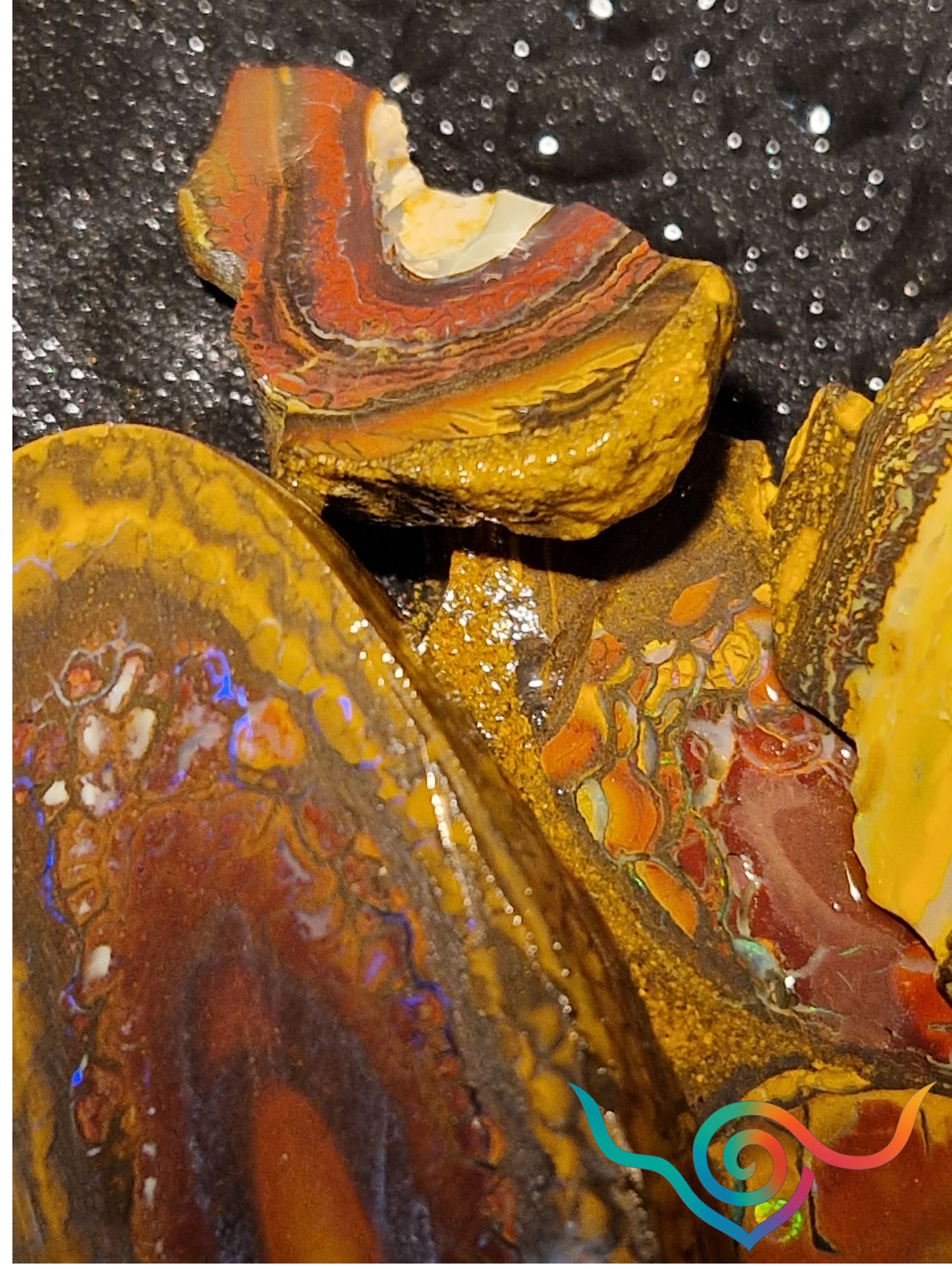 Partij Ruwe Boulder Matrix Opaal 2