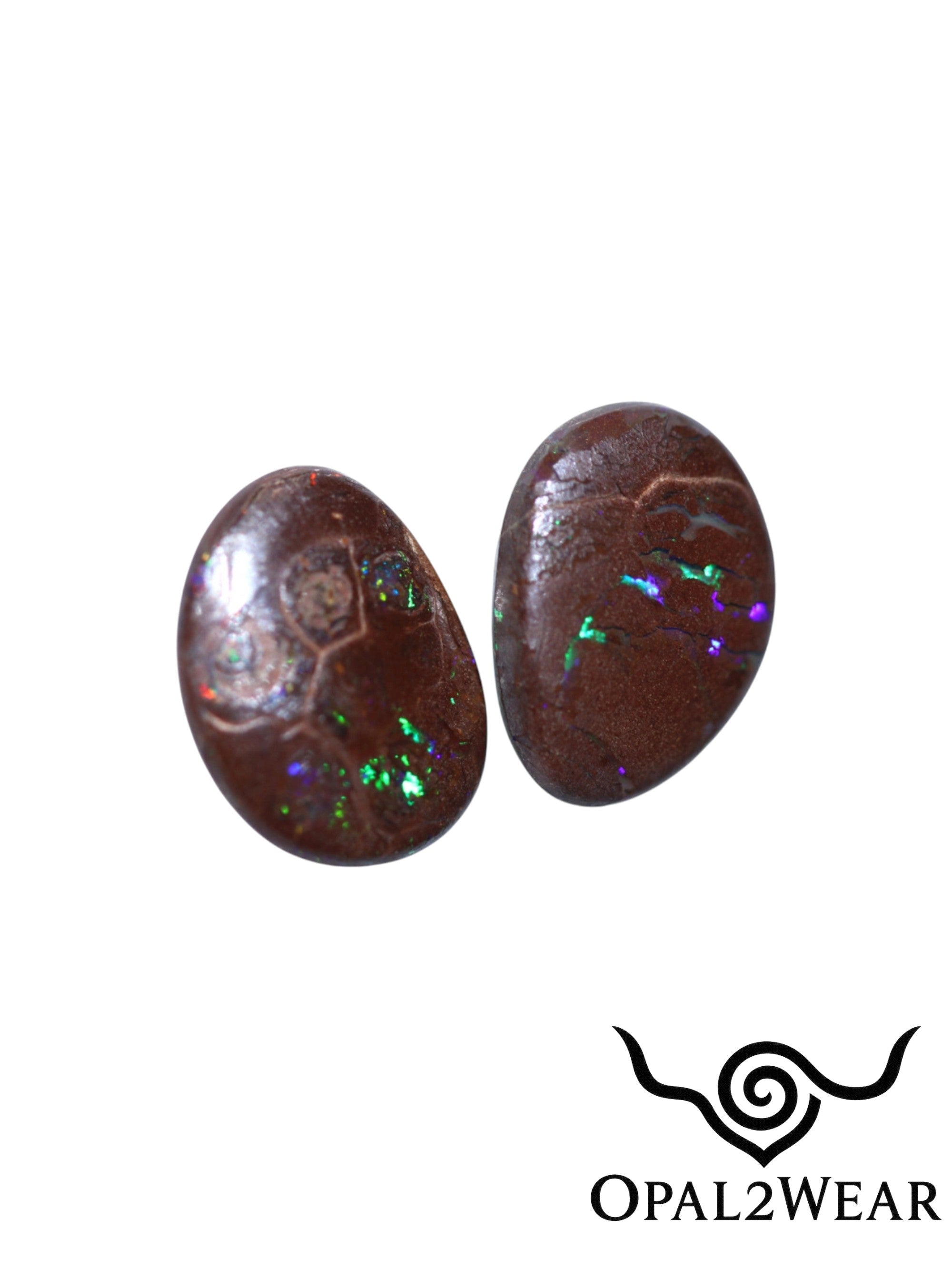 Boulder Opaal Duo 17.6ct