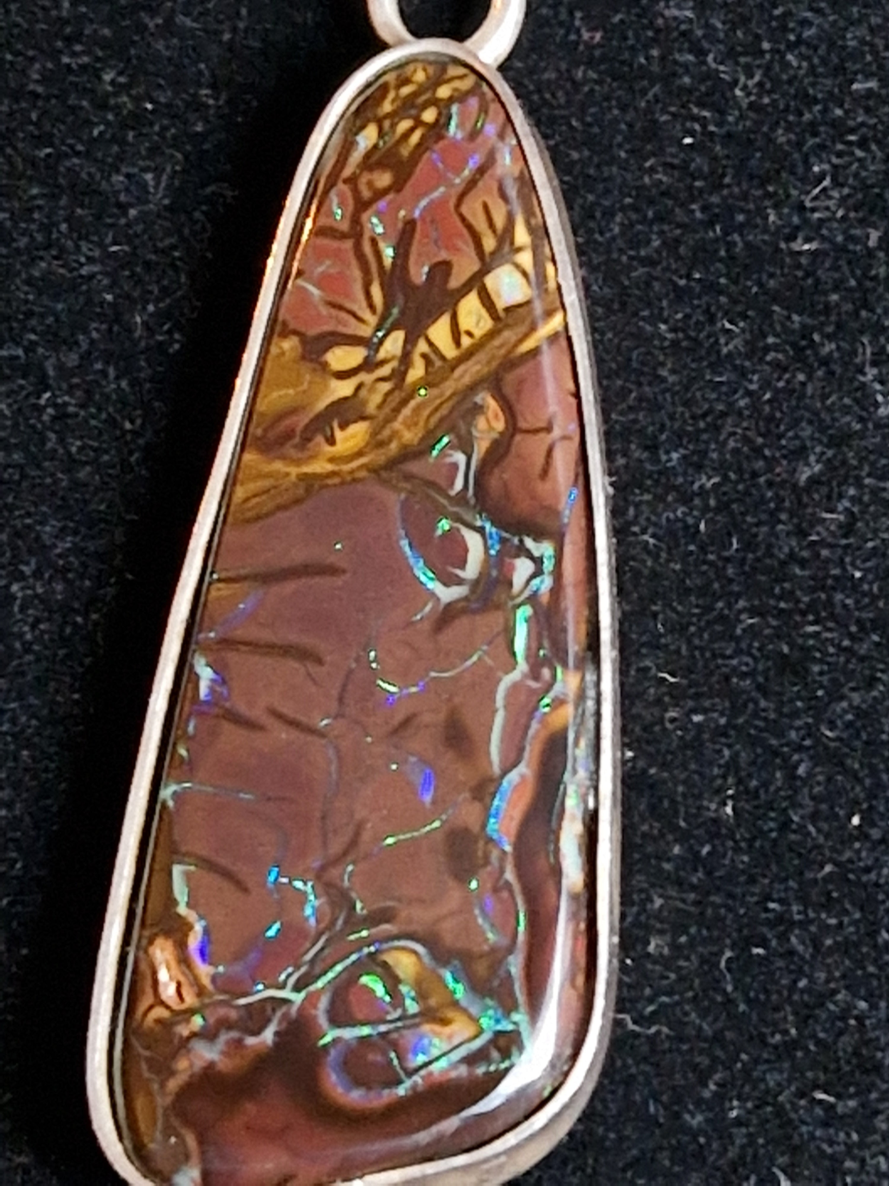 Boulder Opaal hanger